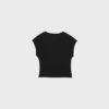 Camiseta corta ajustada básica Camiseta corta ajustada básica