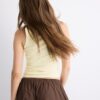 Camiseta de canalé con espalda nadadora Camiseta de canalé con espalda nadadora