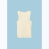 Camiseta de canalé con espalda nadadora Camiseta de canalé con espalda nadadora