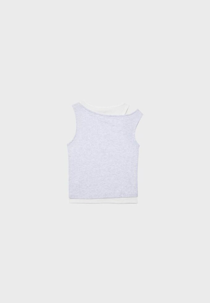 Camiseta de doble capa Camiseta de doble capa