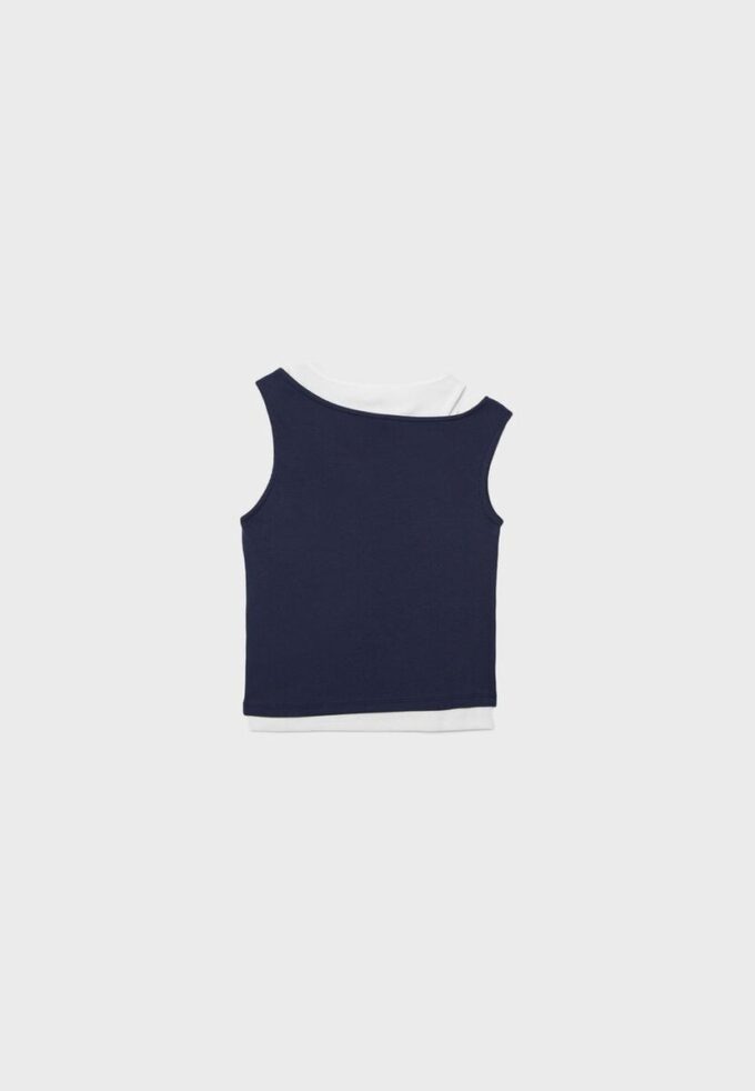 Camiseta de doble capa Camiseta de doble capa