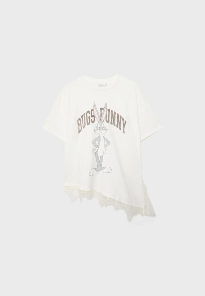 Camiseta de encaje de Bugs Bunny Camiseta de encaje de Bugs Bunny