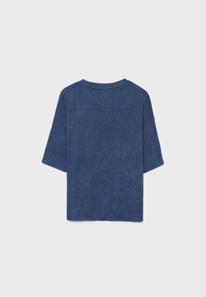 Camiseta de manga corta con detalle gráfico Camiseta de manga corta con detalle gráfico