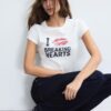 Camiseta de manga corta con estampado