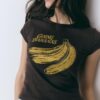 Camiseta de manga corta con estampado de plátanos