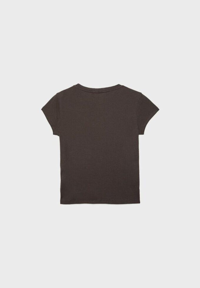 Camiseta de manga corta con estampado de plátanos