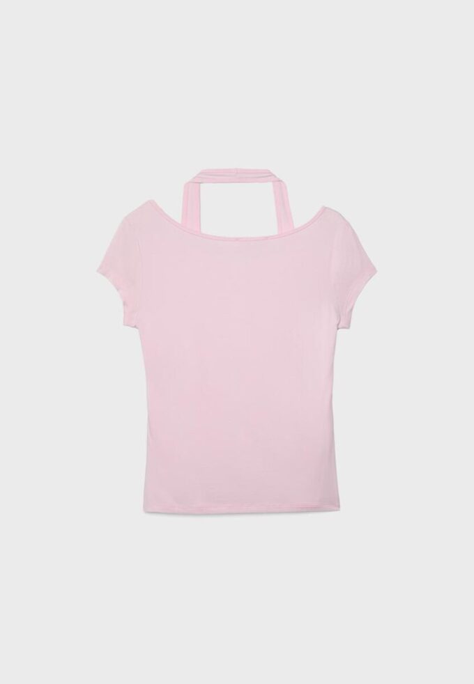 Camiseta de manga corta de doble capa Camiseta de manga corta de doble capa