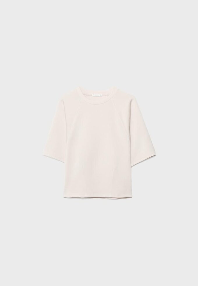 Camiseta de manga corta de Tacto suave Camiseta de manga corta de Tacto suave