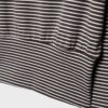 Camiseta de manga larga con cuello barco y faja a rayas Camiseta de manga larga con cuello barco y faja a rayas