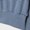 Camiseta de manga larga con cuello barco y faja a rayas Camiseta de manga larga con cuello barco y faja a rayas