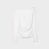 Camiseta de manga larga con fruncidos Camiseta de manga larga con fruncidos