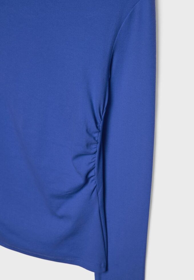 Camiseta de manga larga con fruncidos Camiseta de manga larga con fruncidos