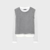Camiseta de manga larga Triple Garment Camiseta de manga larga Triple Garment
