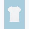 Camiseta de pantalón corto con cuello en V Camiseta de pantalón corto con cuello en V