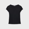 Camiseta de pantalón corto con cuello en V Camiseta de pantalón corto con cuello en V