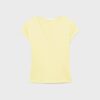 Camiseta de pantalón corto con cuello en V Camiseta de pantalón corto con cuello en V