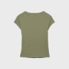 Camiseta de pantalón corto con cuello en V Camiseta de pantalón corto con cuello en V