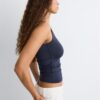 Camiseta de poliamida con tirantes anchos Camiseta de poliamida con tirantes anchos