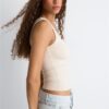 Camiseta de poliamida con tirantes anchos Camiseta de poliamida con tirantes anchos