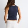Camiseta de poliamida con tirantes anchos Camiseta de poliamida con tirantes anchos