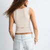 Camiseta de poliamida con tirantes anchos Camiseta de poliamida con tirantes anchos