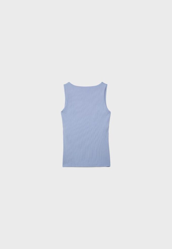 Camiseta de poliamida con tirantes anchos Camiseta de poliamida con tirantes anchos
