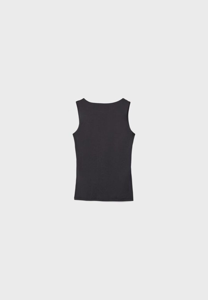 Camiseta de poliamida con tirantes anchos Camiseta de poliamida con tirantes anchos
