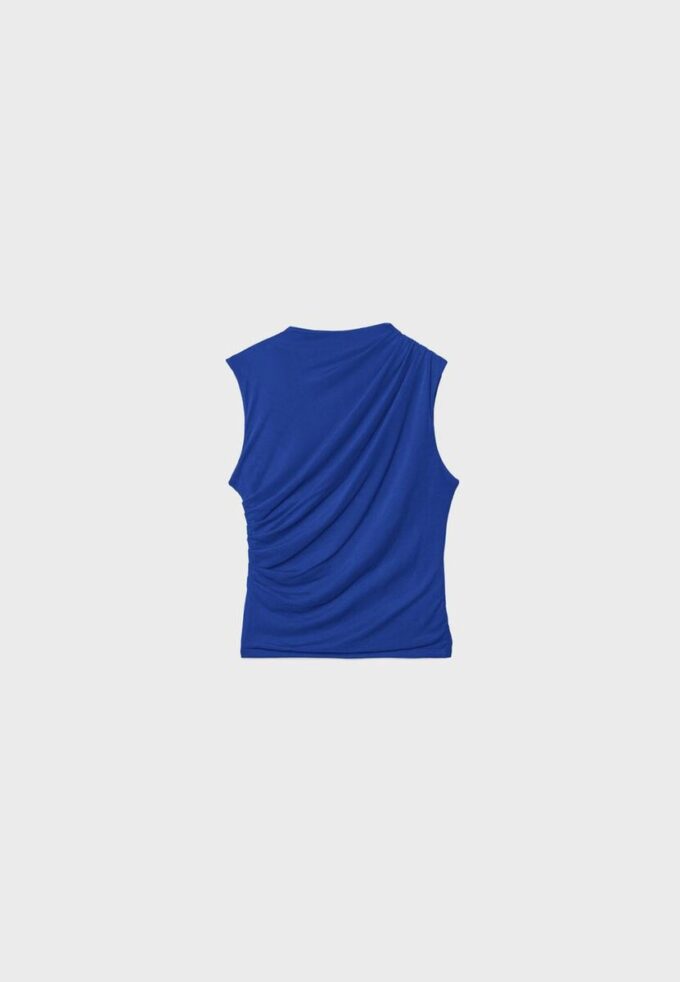 Camiseta de tul fruncido Camiseta de tul fruncido