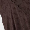 Camiseta estilo qipao con estampado flocado Camiseta estilo qipao con estampado flocado