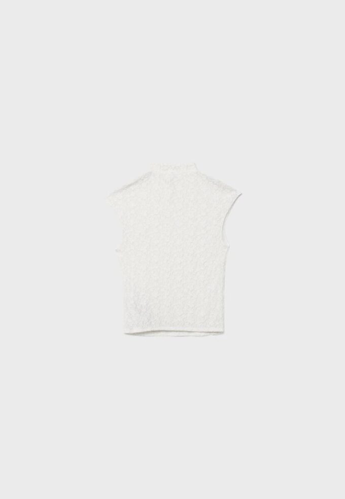 Camiseta estilo qipao de encaje Camiseta estilo qipao de encaje
