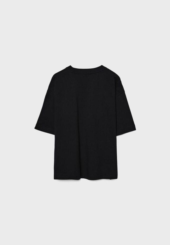 Camiseta oversize de manga corta