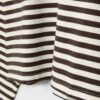Camiseta oversize de manga larga a rayas Camiseta oversize de manga larga a rayas