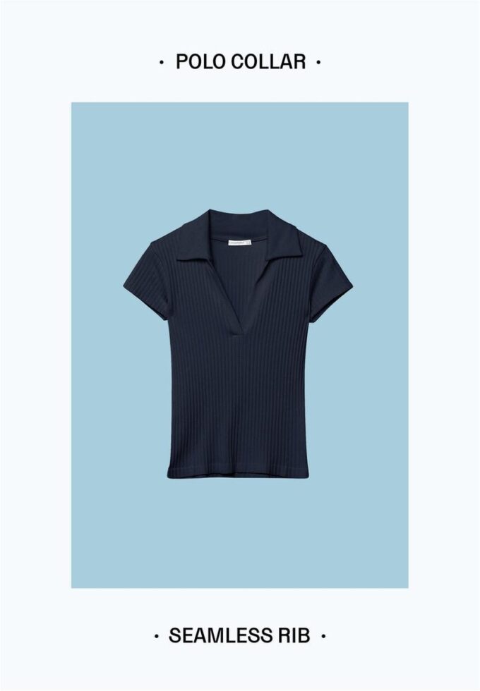 Camiseta polo básica Seamless Camiseta polo básica Seamless