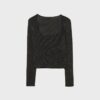 Camiseta Seamless con cuello cuadrado Camiseta Seamless con cuello cuadrado
