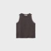 Camiseta sin mangas con bordado de tachuelas Camiseta sin mangas con bordado de tachuelas