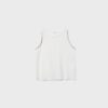 Camiseta sin mangas con bordado de tachuelas Camiseta sin mangas con bordado de tachuelas