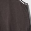 Camiseta sin mangas con bordado de tachuelas Camiseta sin mangas con bordado de tachuelas
