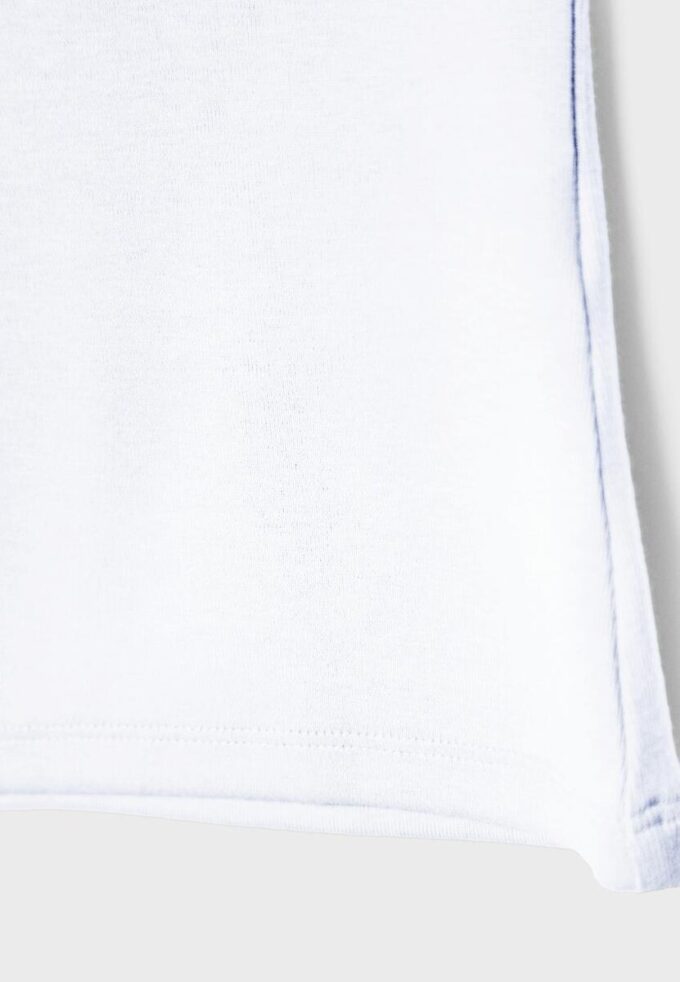 Camiseta sin mangas con cuello de embudo Camiseta sin mangas con cuello de embudo