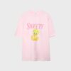 Camiseta Sweety de manga corta y cuello redondo Camiseta Sweety de manga corta y cuello redondo