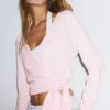 Cardigan cruzado