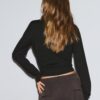 Cardigan cruzado