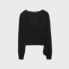 Cardigan cruzado