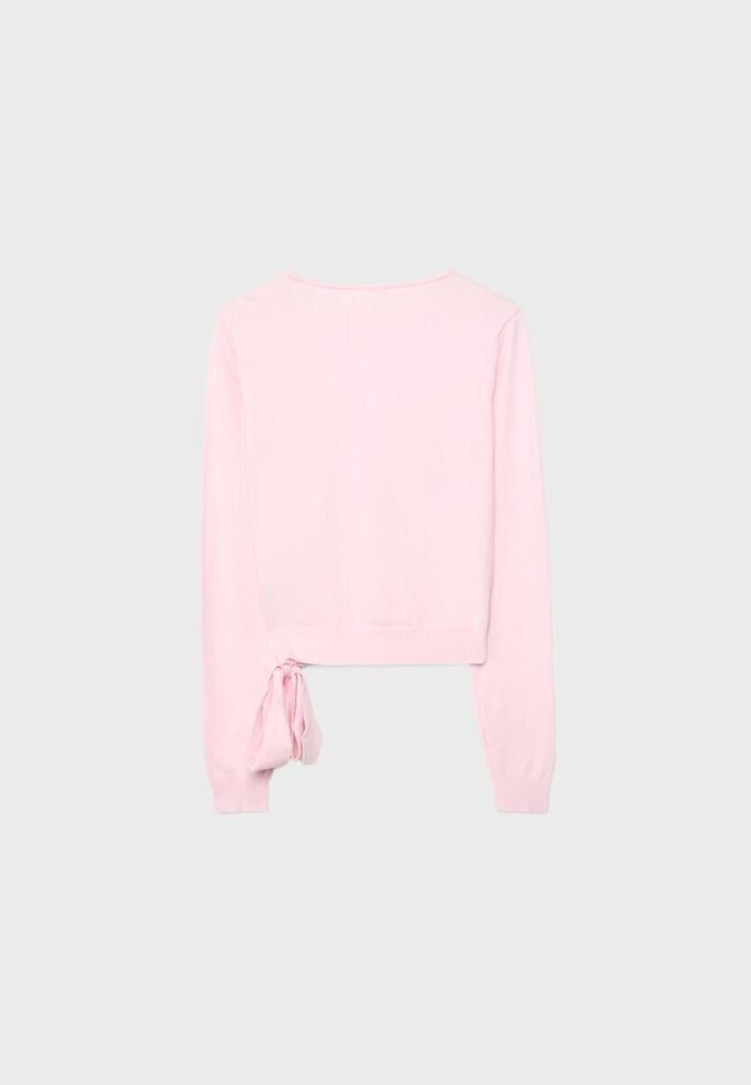 Cardigan cruzado