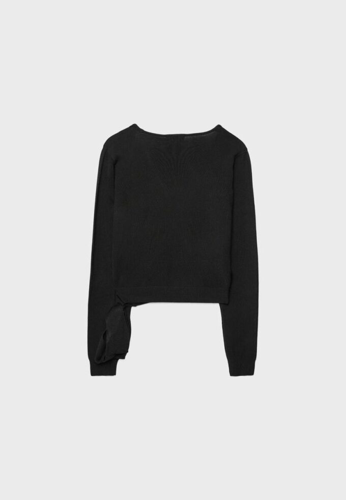 Cardigan cruzado