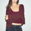 Cardigan de punto con botones Cardigan de punto con botones