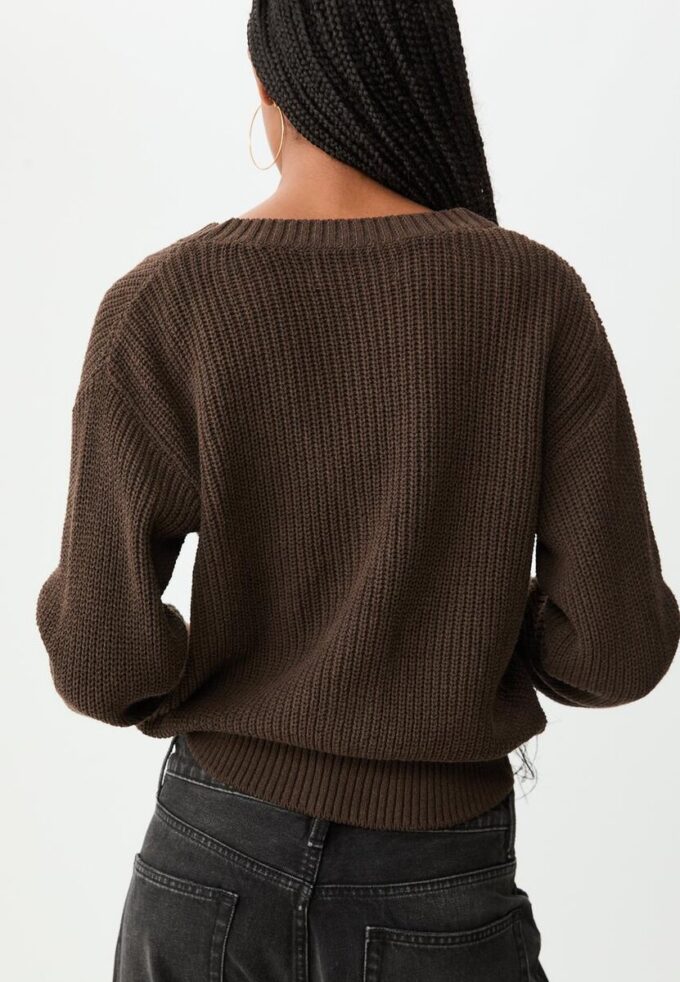 Cardigan de punto con botones Cardigan de punto con botones