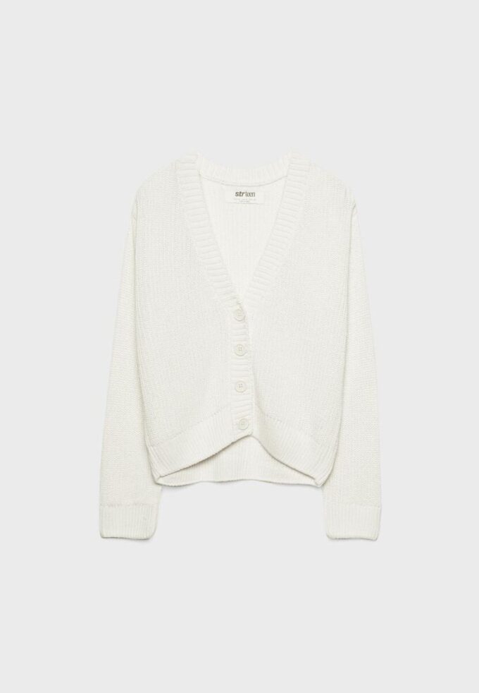 Cardigan de punto con botones Cardigan de punto con botones