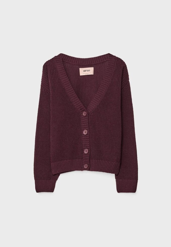 Cardigan de punto con botones Cardigan de punto con botones