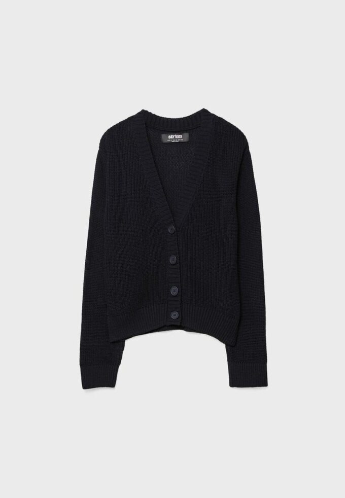 Cardigan de punto con botones Cardigan de punto con botones