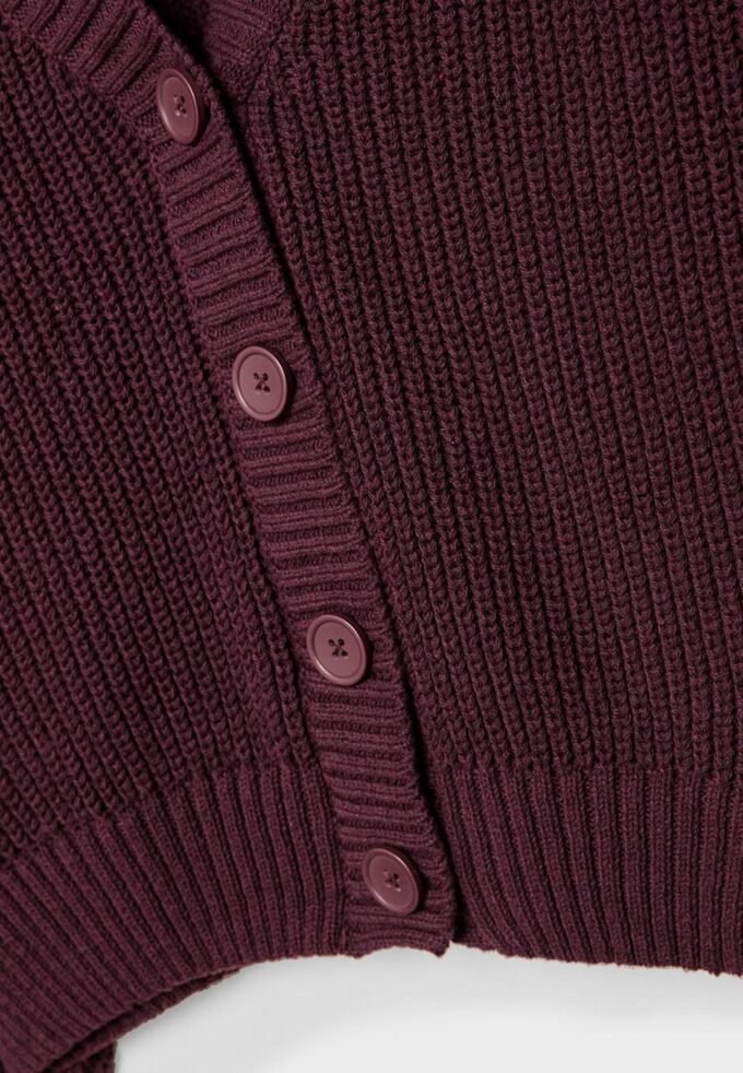 Cardigan de punto con botones Cardigan de punto con botones